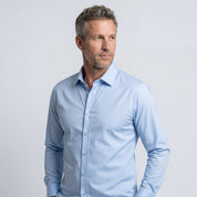 Wrinkle-Free Fitted Cut Shirt