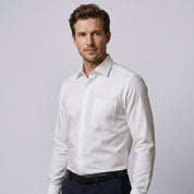 Wrinkle-Free Fitted Cut Shirt