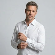 Wrinkle-Free Fitted Cut Shirt