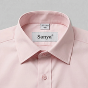 Wrinkle-Free Fitted Cut Shirt