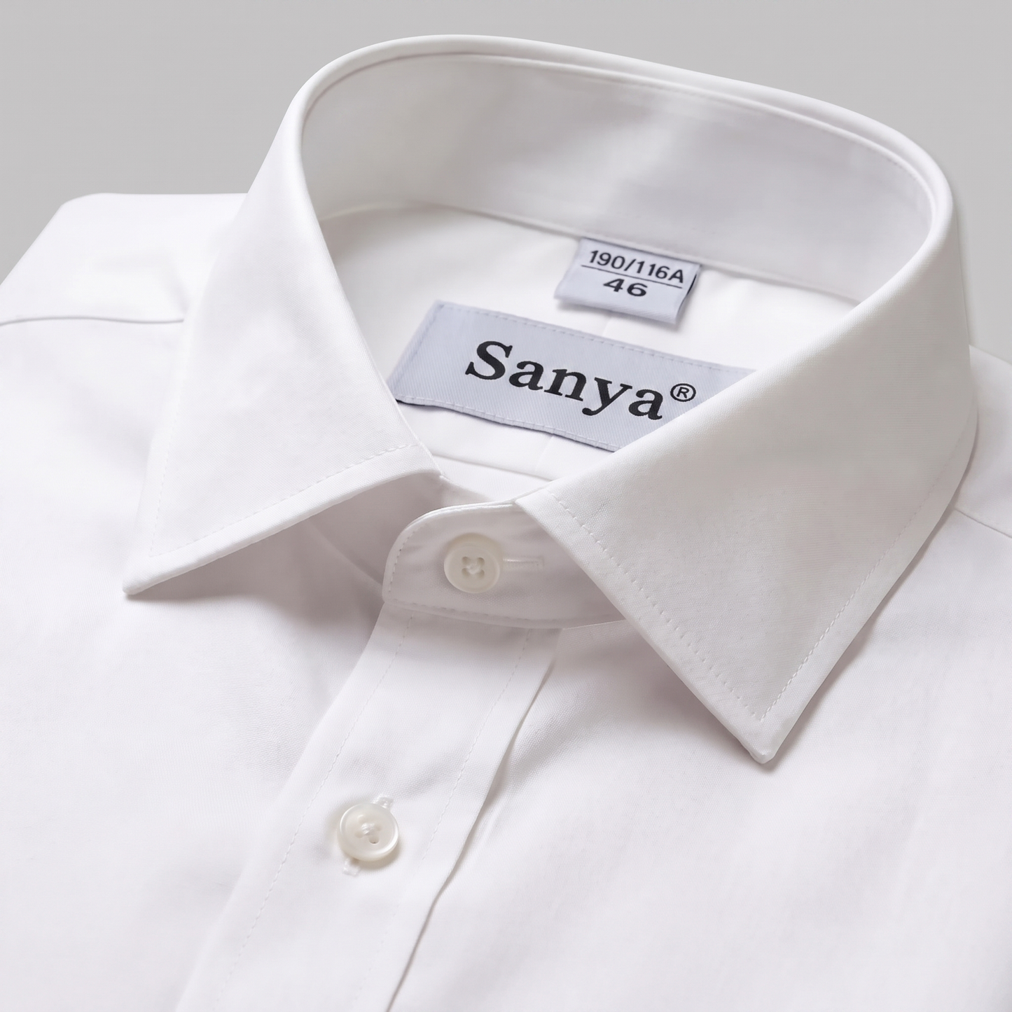 Camisa Ajustada de Manga Corta