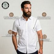 Fitted Short Sleeve Shirt
