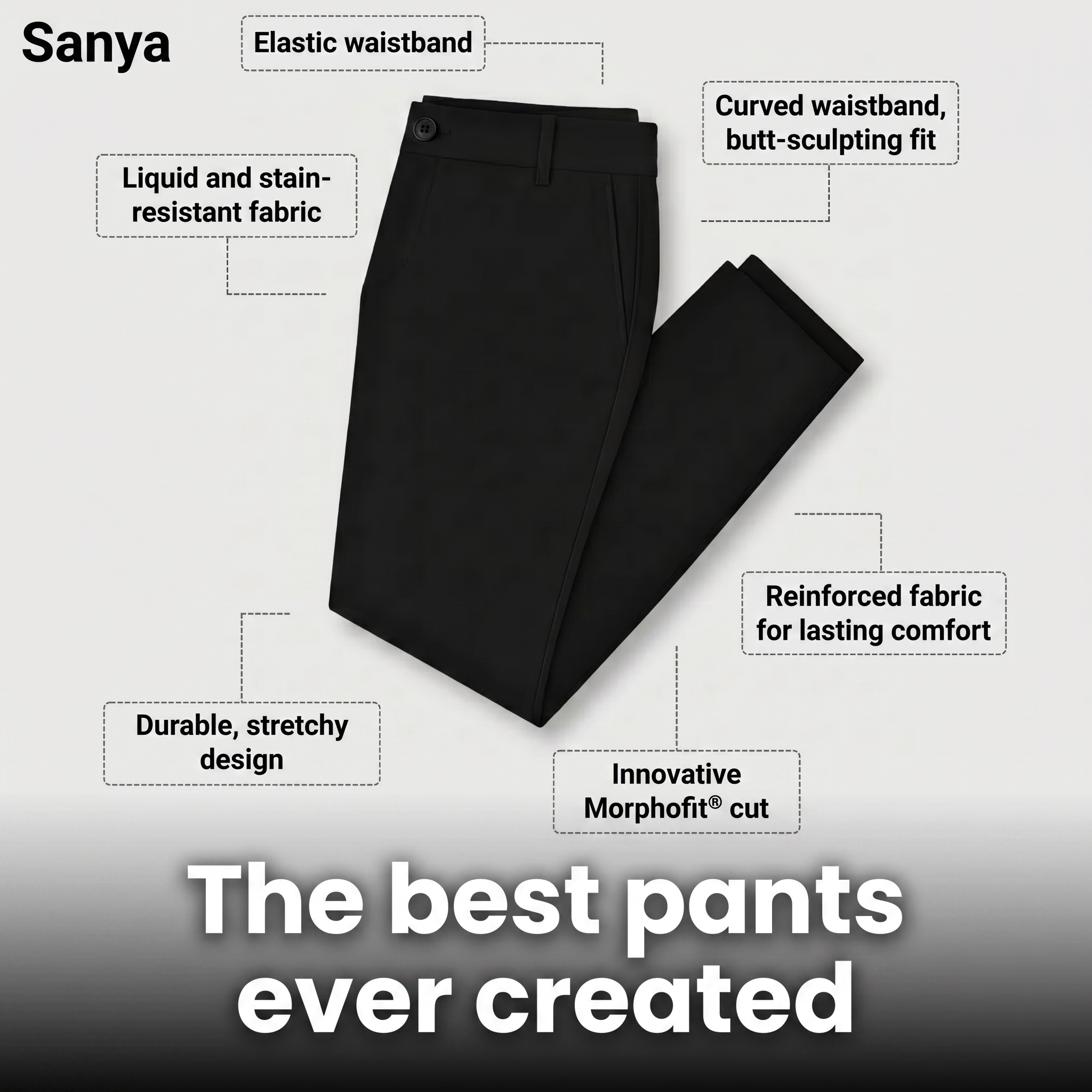 Pantalon Extensible MorphoFit® 2.0