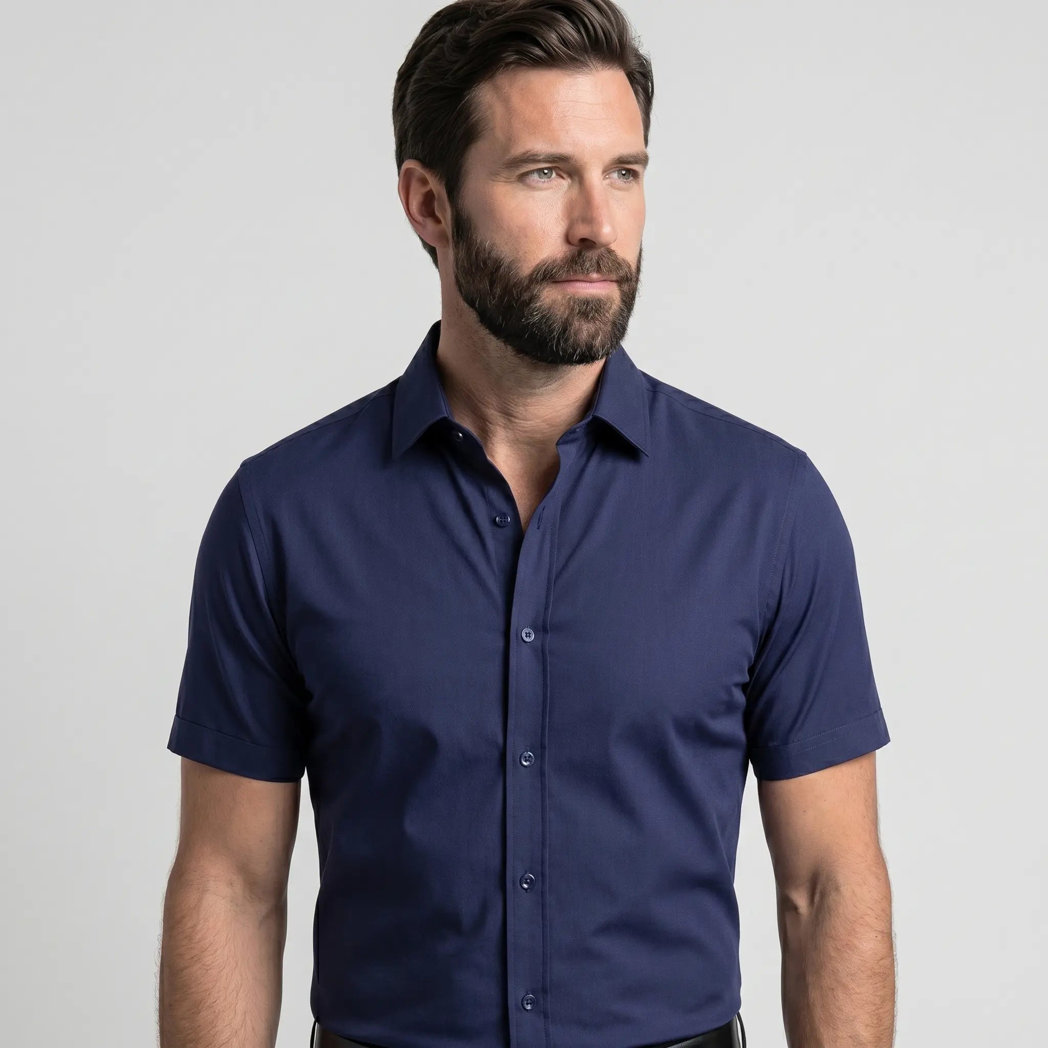 Fitted Short Sleeve Shirt